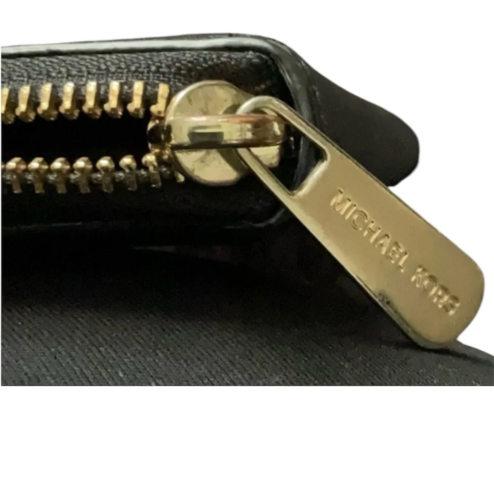Michael Kors Black Saffiano Leather Wallet